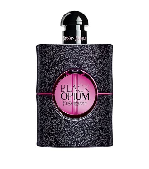 yves saint laurent black opium eau de parfum neon|ysl Black Opium advert.